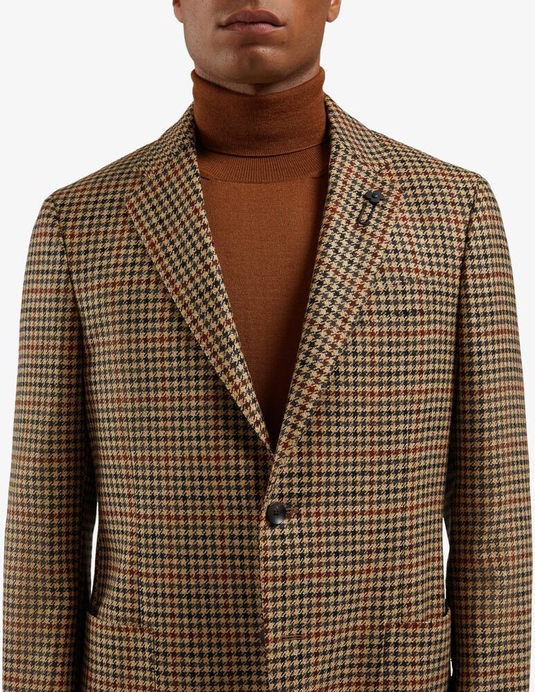 rinascente Lardini Giacca monopetto con revers classico e tasche applicate