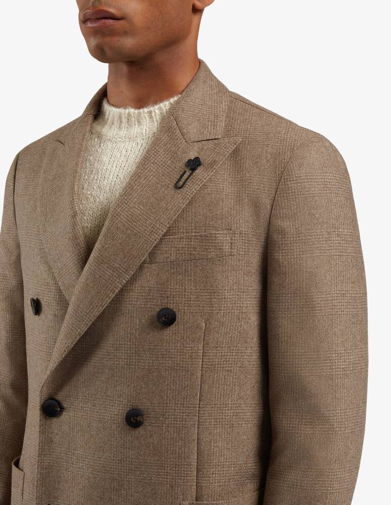 rinascente Lardini Double breasted Jacket with 6 buttons and peak lapel