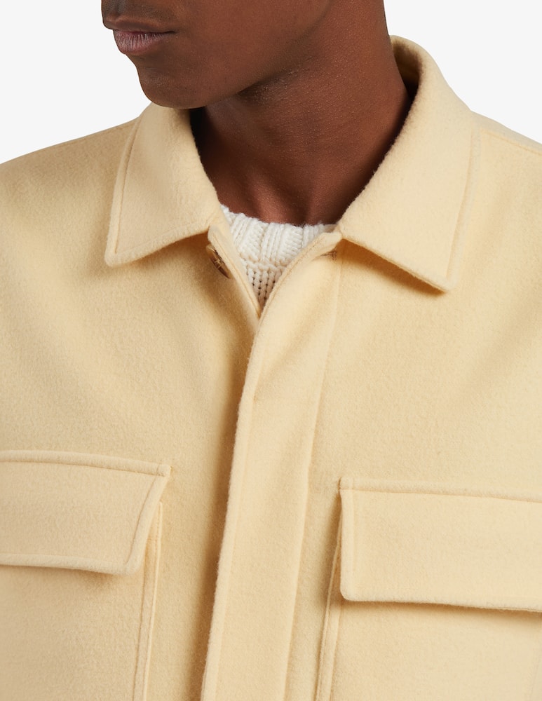 rinascente Lardini Overshirt with top patch pockets with flaps and lateral pockets