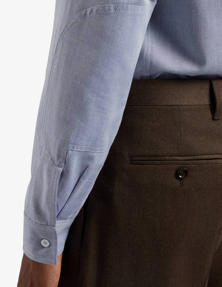 rinascente Lardini Camicia con collo italiano e tasche applicate