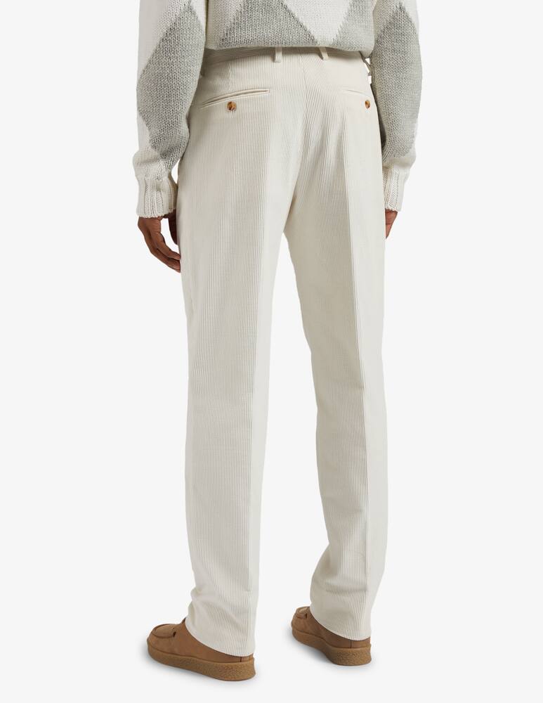 rinascente Lardini One pleat trousers with american pockets