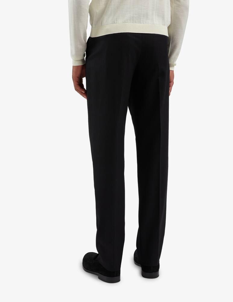 rinascente Lardini One pleat trousers with american pockets