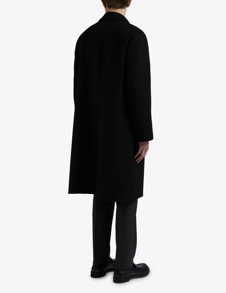 rinascente Lardini Cappotto monopetto in tessuto double e tasche inclinate