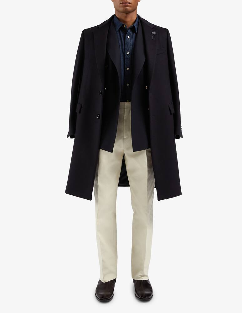 rinascente Lardini Camicia collo italiano e tasche a pattina