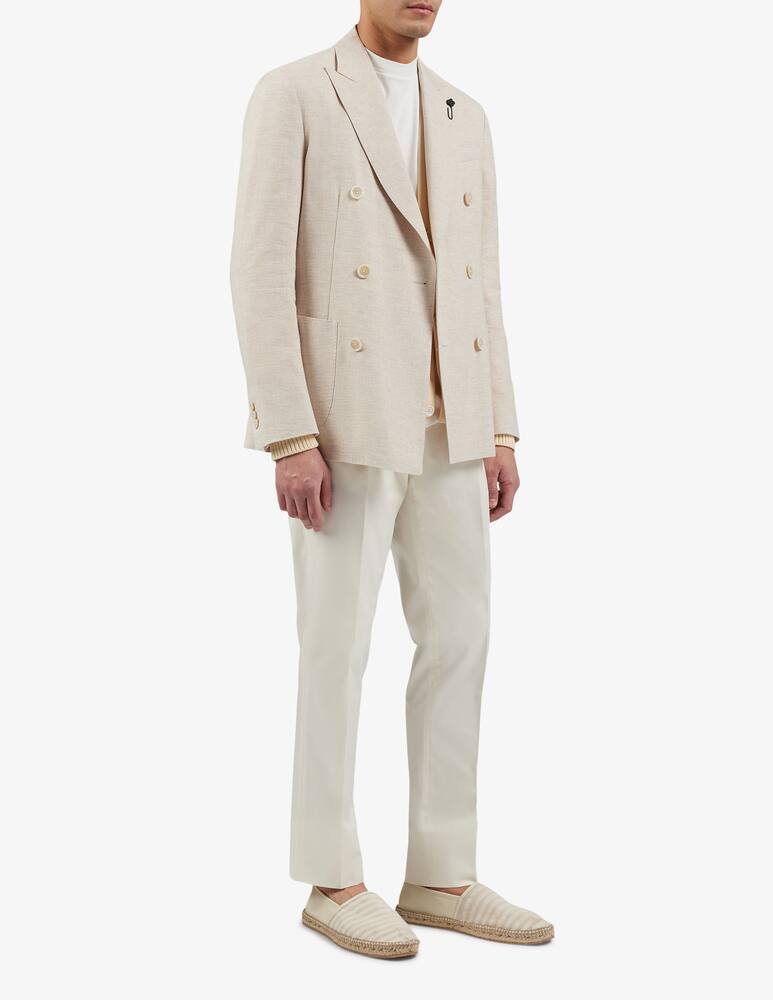 rinascente Lardini Unlined double-breasted jacket with 6 buttons