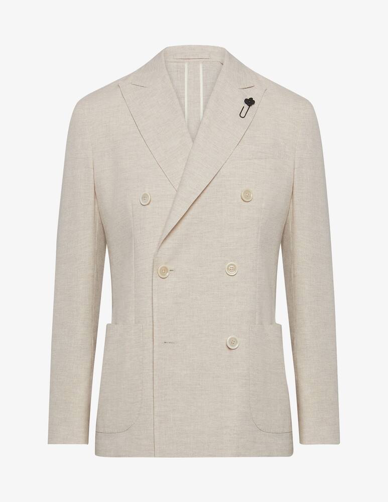 rinascente Lardini Unlined double-breasted jacket with 6 buttons