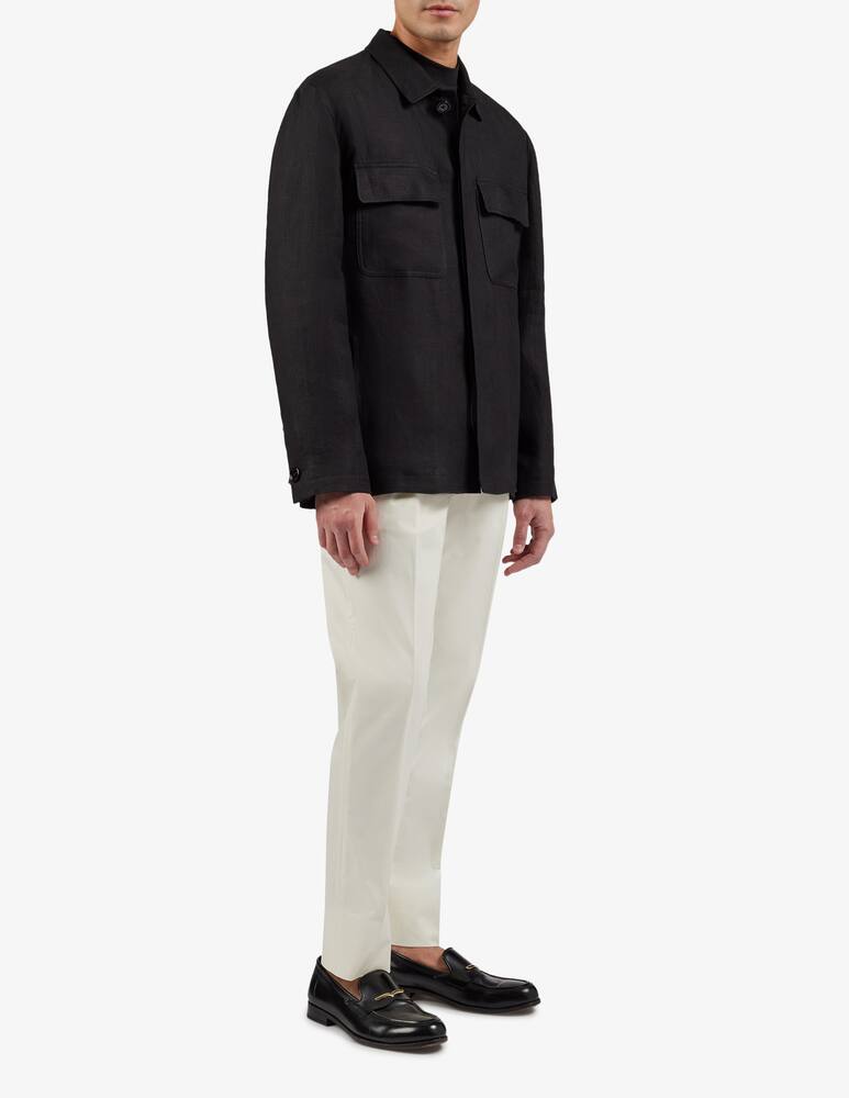 rinascente Lardini Lined shirt jacket with pockets