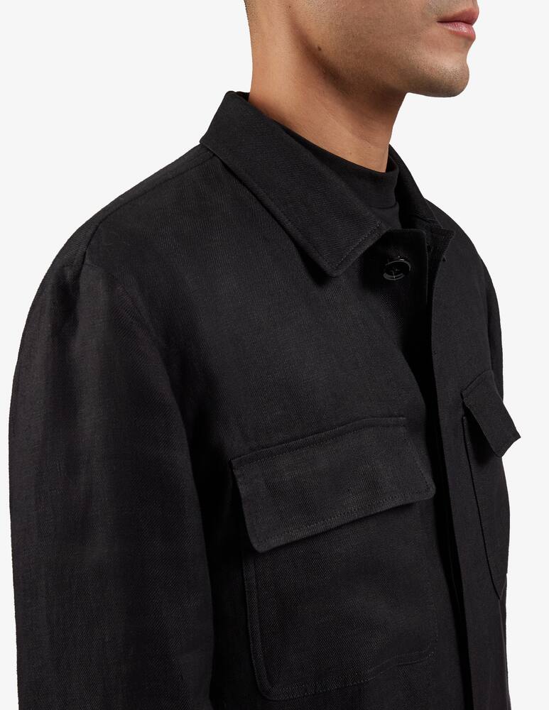 rinascente Lardini Lined shirt jacket with pockets