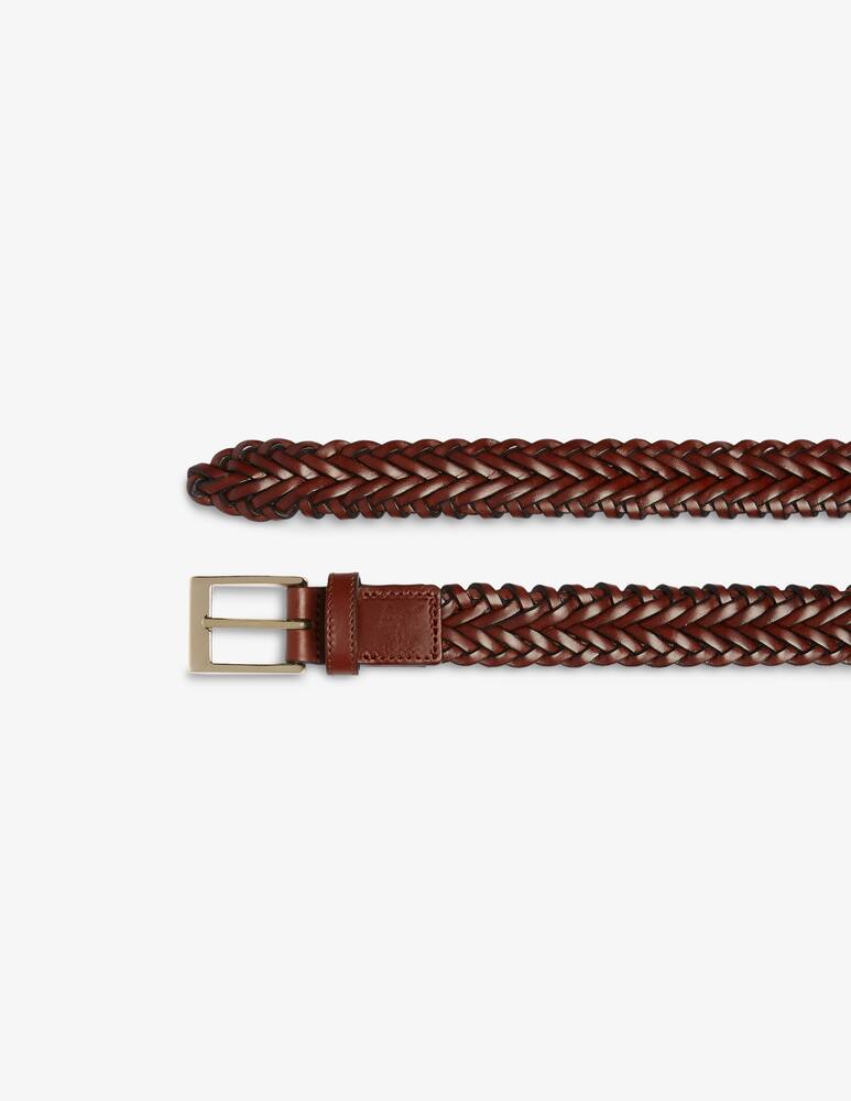 rinascente Lardini Woven leather belt