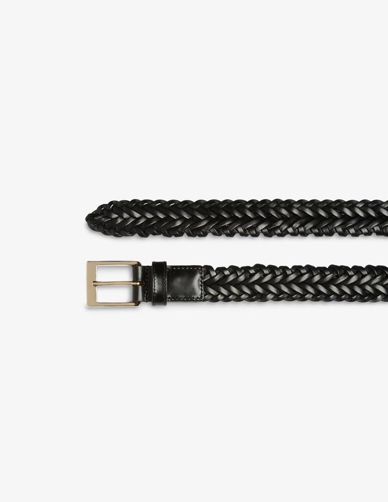 rinascente Lardini Woven leather belt