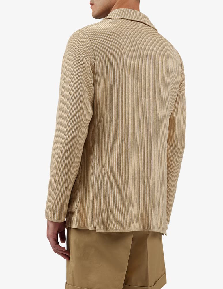 Lardini Giacca in maglia monopetto 2 bottoni - immagine 3 Lardini Giacca in maglia monopetto 2 bottoni - immagine 3