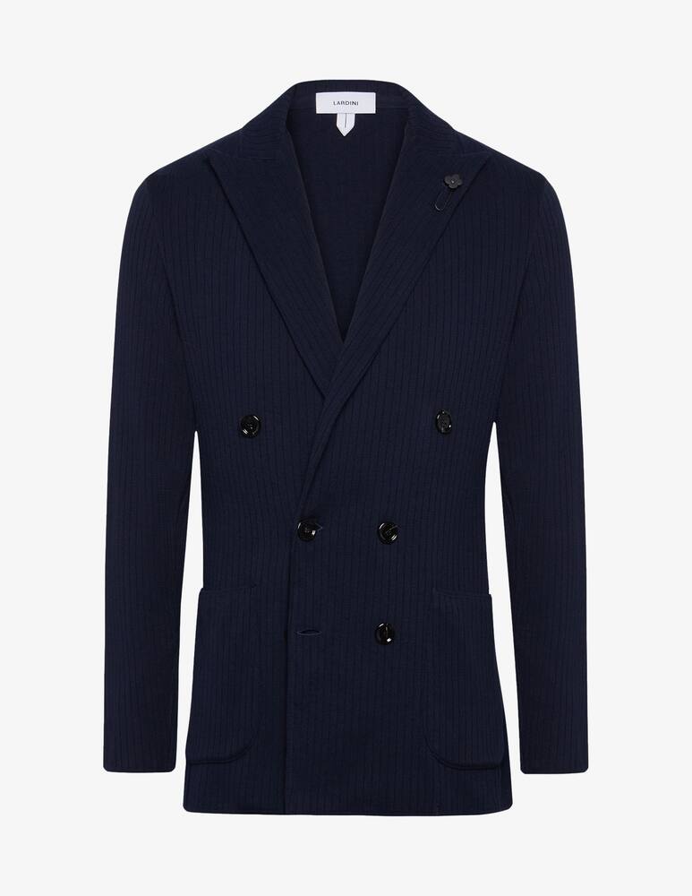 rinascente Lardini Giacca in maglia doppiopetto 6 bottoni