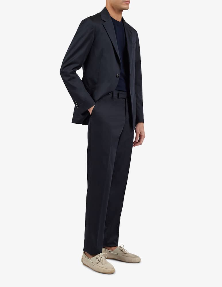 Lardini Slim fit trousers with American pockets - picture 2
