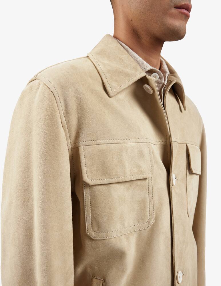 rinascente Lardini Giubbino in pelle con interno in tessuto