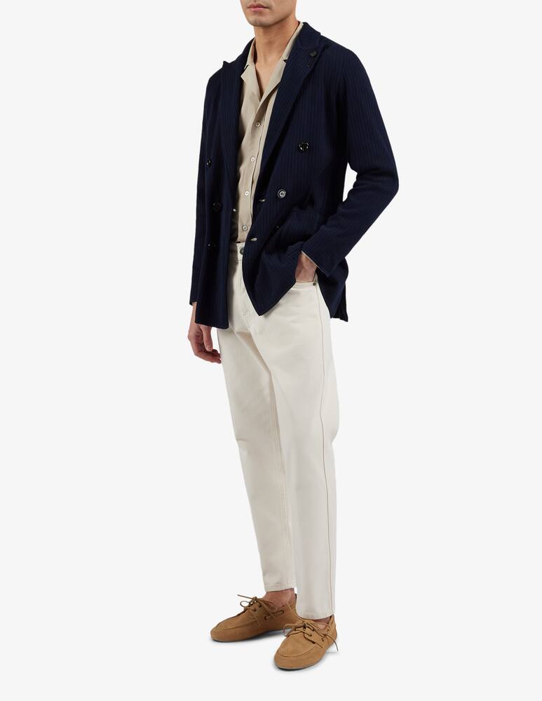 rinascente Lardini 5-button open collar shirt