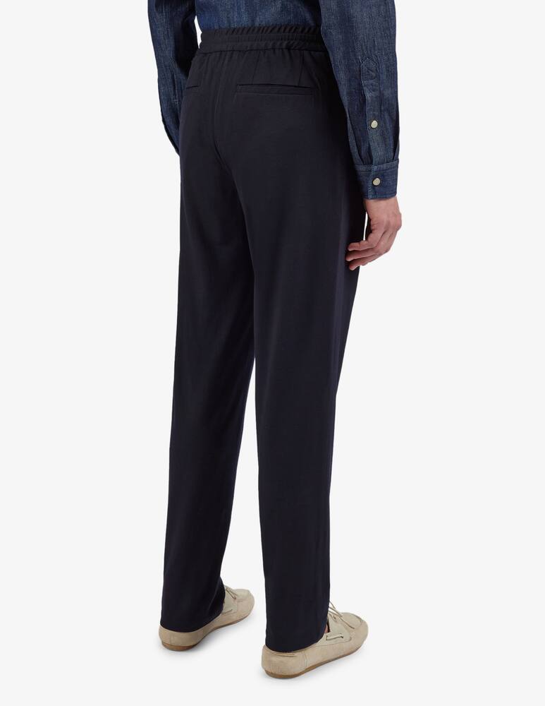 rinascente Lardini Single pleat trousers with drawstring waist
