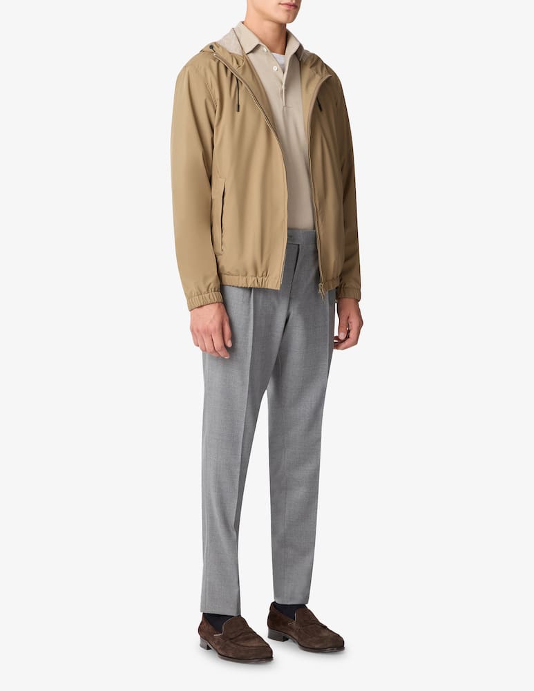 Lardini Giubbino impermeabile con zip - immagine 2 Lardini Giubbino impermeabile con zip - immagine 2