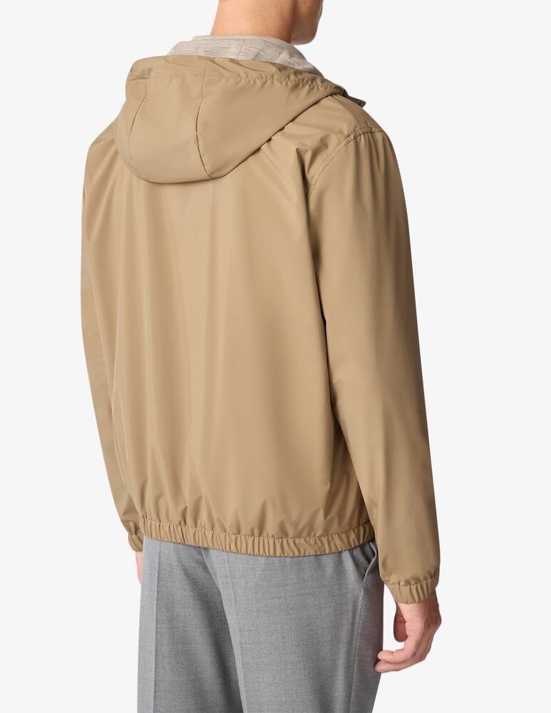 Lardini Giubbino impermeabile con zip - immagine 3 Lardini Giubbino impermeabile con zip - immagine 3