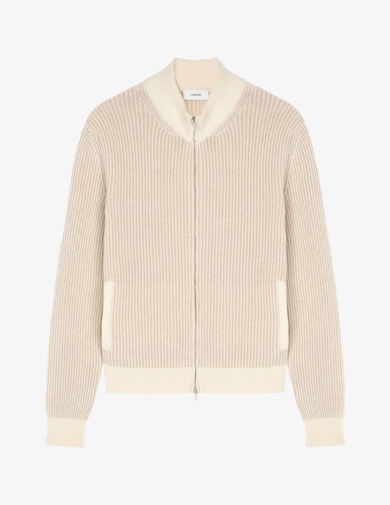 rinascente Lardini Zip neck turtleneck jumper
