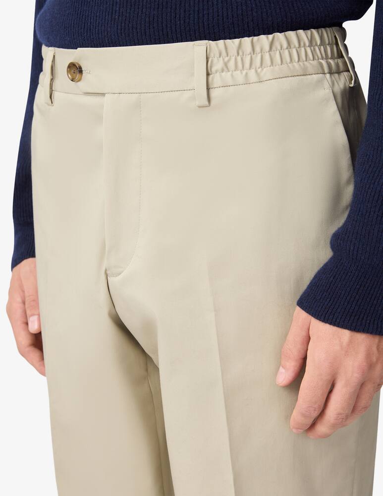 rinascente Lardini Pantaloni chino con elastico in vita