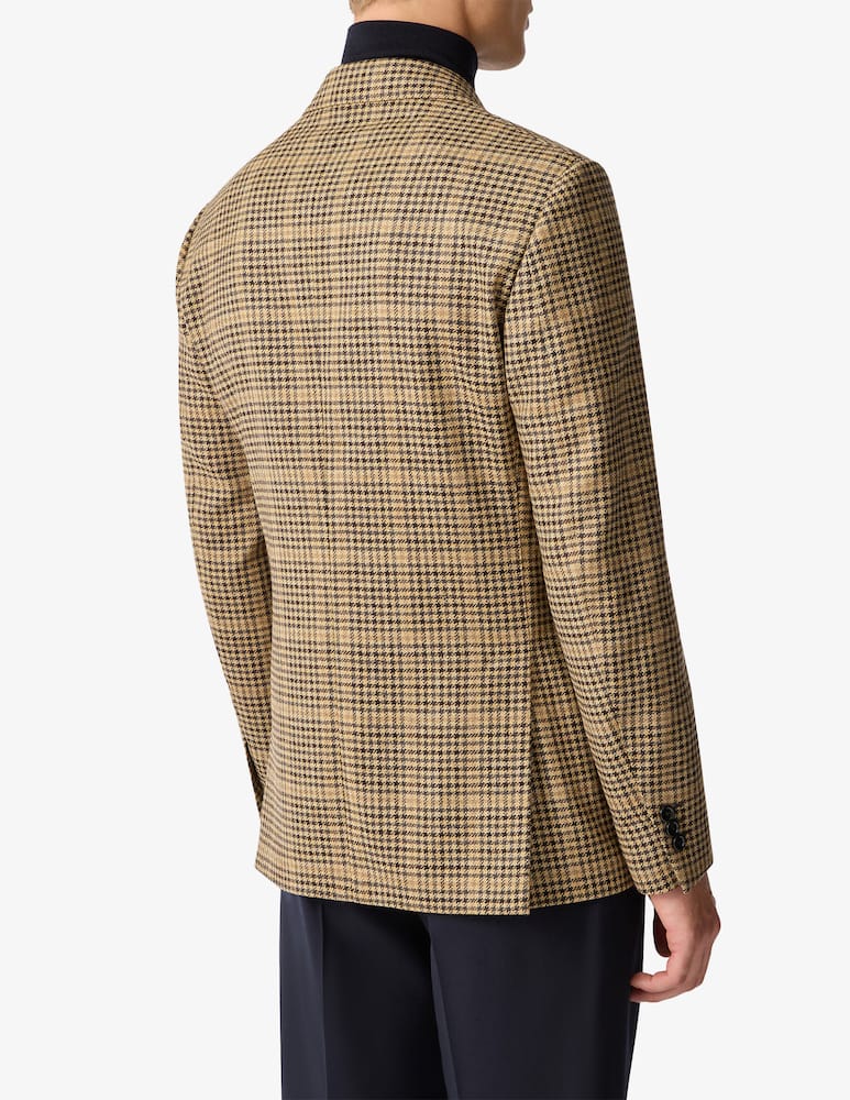 rinascente Lardini Houndstooth single-breasted blazer