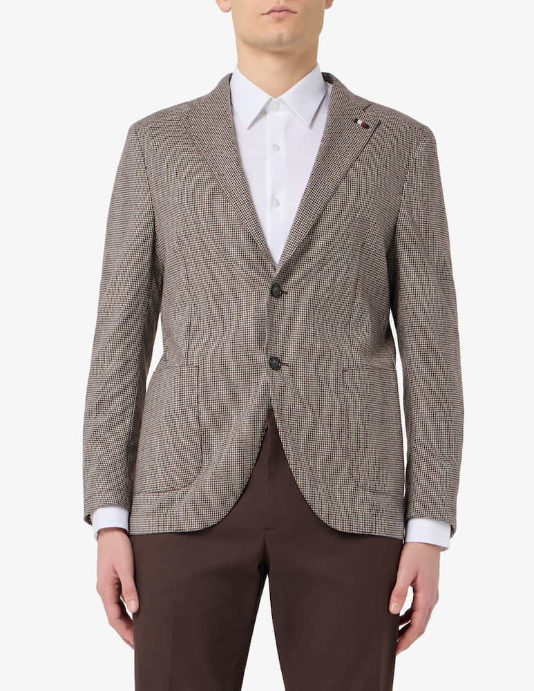 rinascente Tommy Hilfiger Giacca monopetto sfoderata  in misto lana