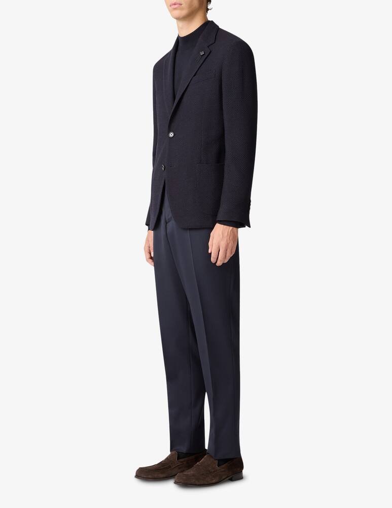 rinascente Lardini Blazer doppiopetto lavorazione liknit