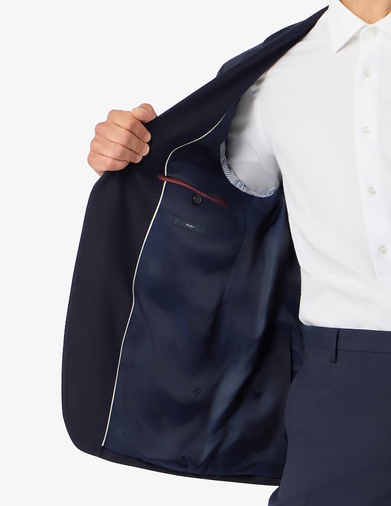 Tommy Hilfiger Regular fit cotton satin jacket - picture 4 Tommy Hilfiger Regular fit cotton satin jacket - picture 4