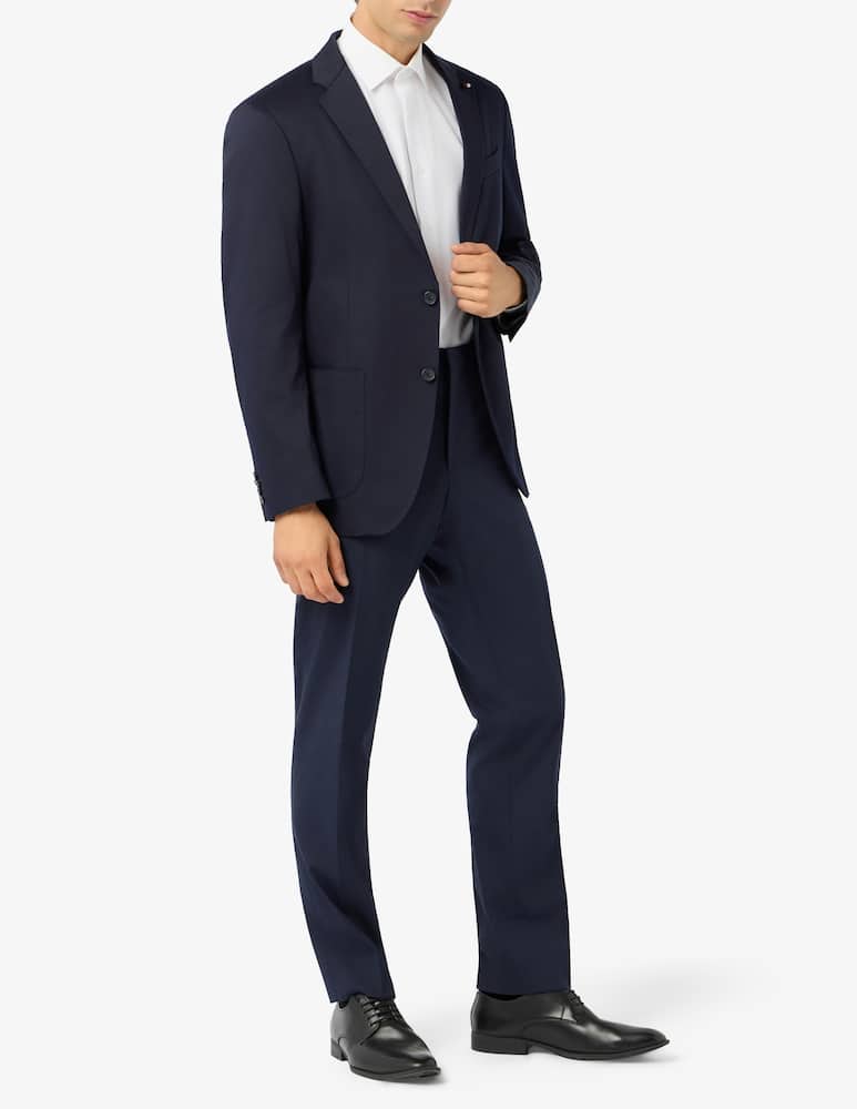 Tommy Hilfiger Wool-blend regular trousers - picture 2 Tommy Hilfiger Wool-blend regular trousers - picture 2