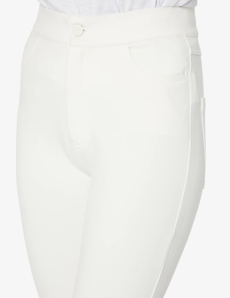 rinascente Marella Pantaloni a vita alta Nitrite - Bianco