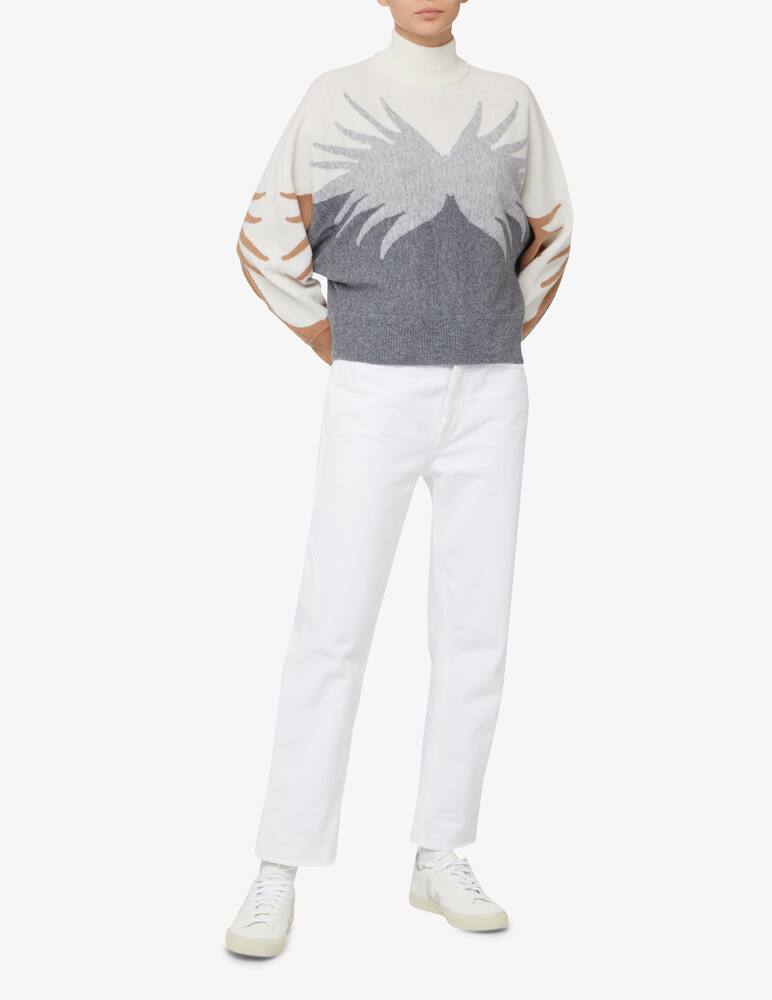 rinascente Marella Maglione collo alto Graffa - Bianco