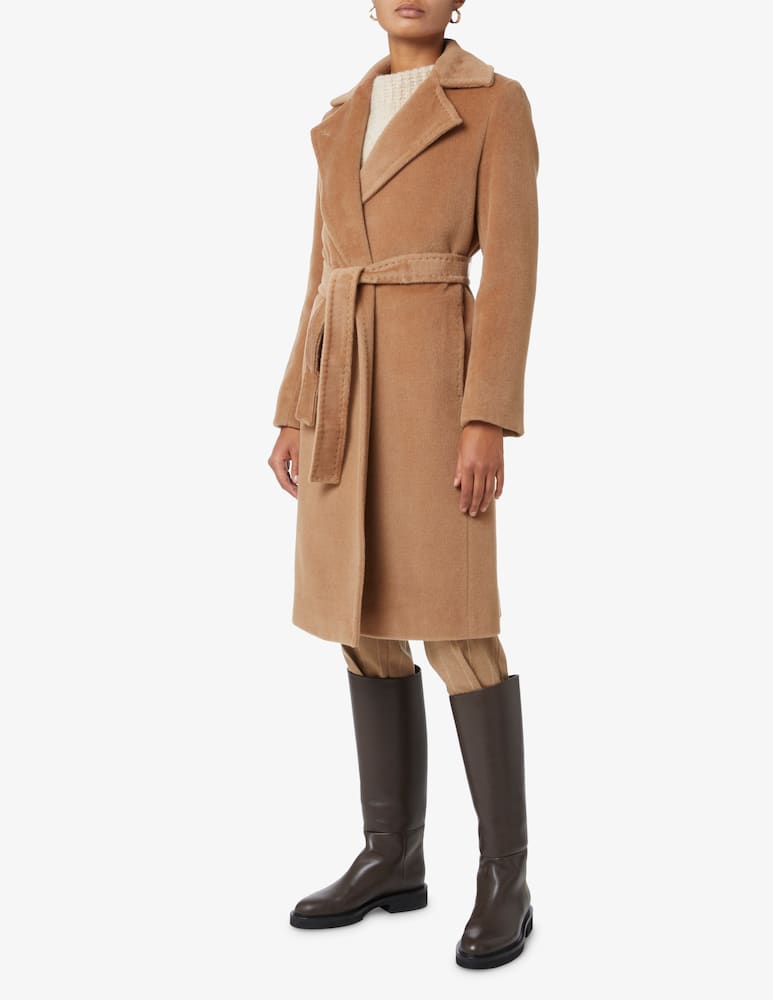 rinascente Marella Faraday beaver dressing gown coat - Beige