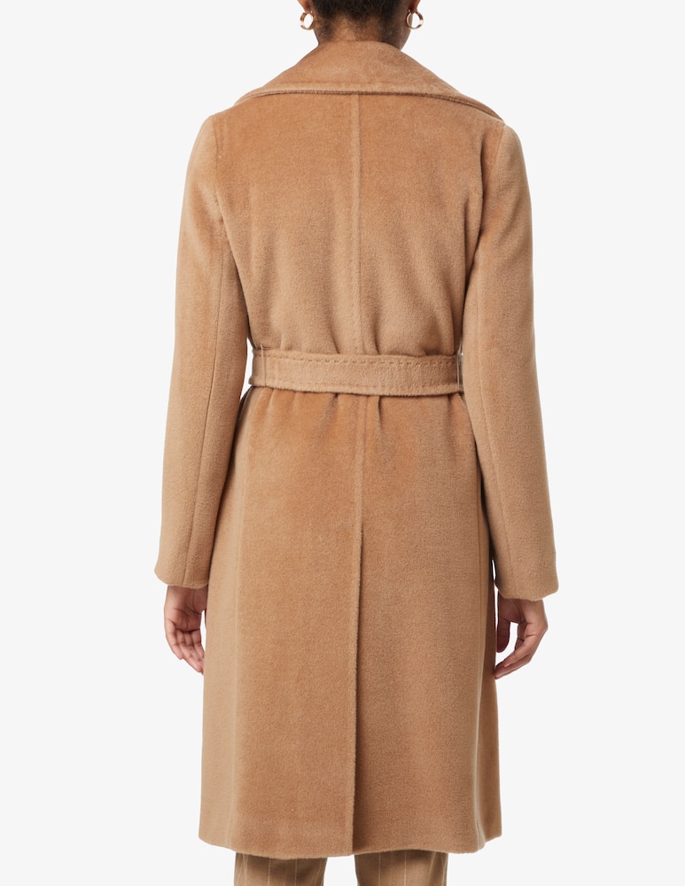 rinascente Marella Faraday beaver dressing gown coat - Beige