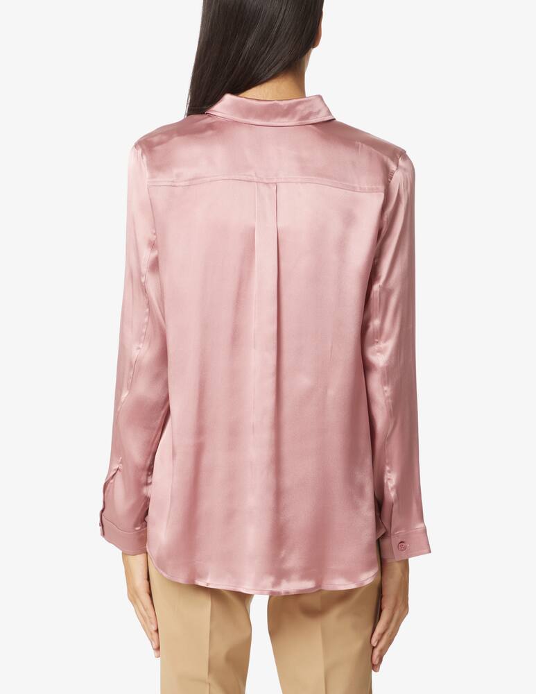 rinascente Marella Camicia in raso Dimora - Rosa