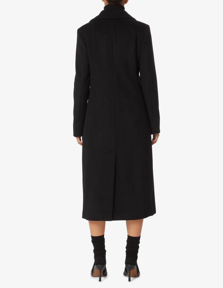 rinascente Marella Cappotto in velour Zelanda - Nero