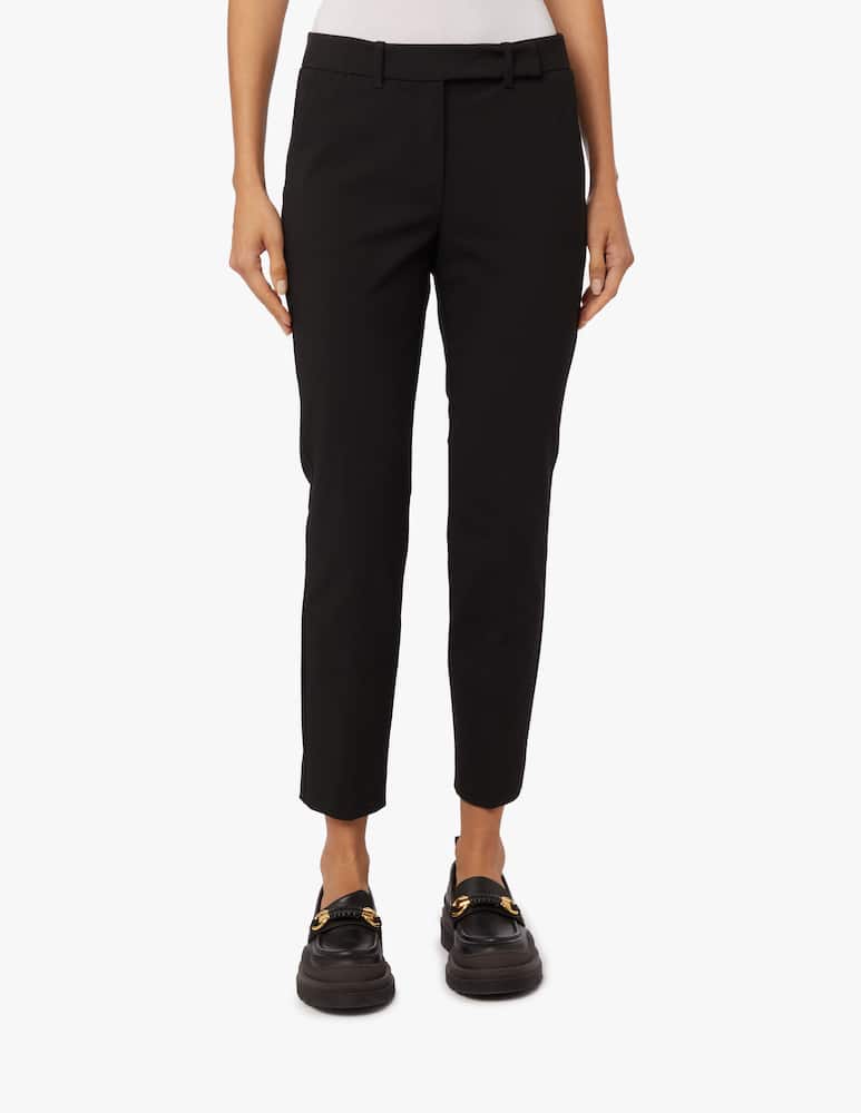 rinascente Marella Pantaloni a sigaretta Roll - Nero