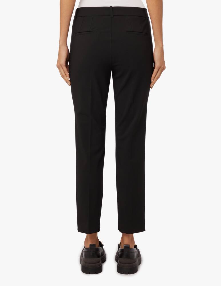 Marella Roll slim fit trousers - Black - picture 3 Marella Roll slim fit trousers - Black - picture 3