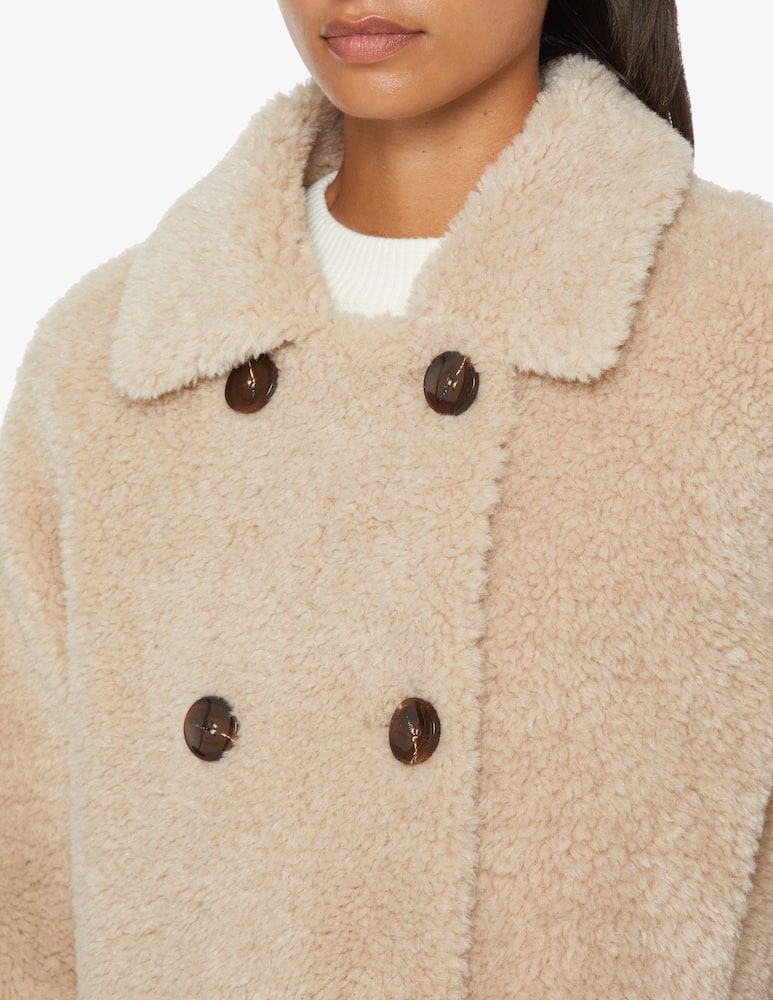rinascente Marella Rapallo long double-breasted coat - Beige