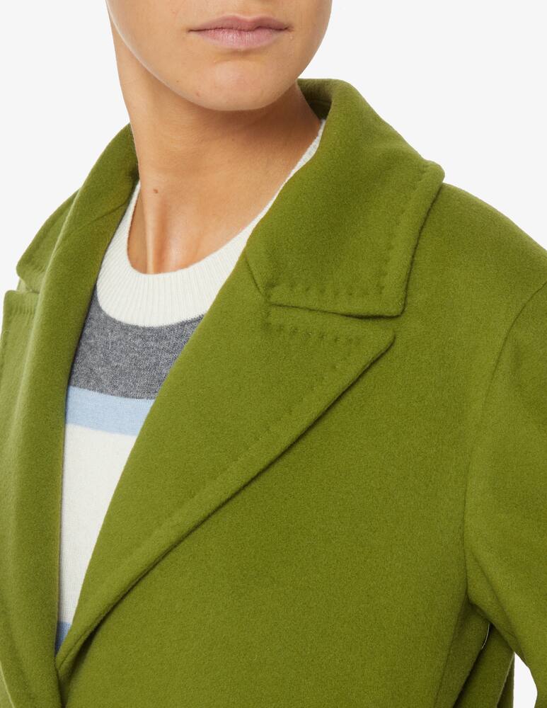 rinascente Marella Cappotto in velour Renna - Verde