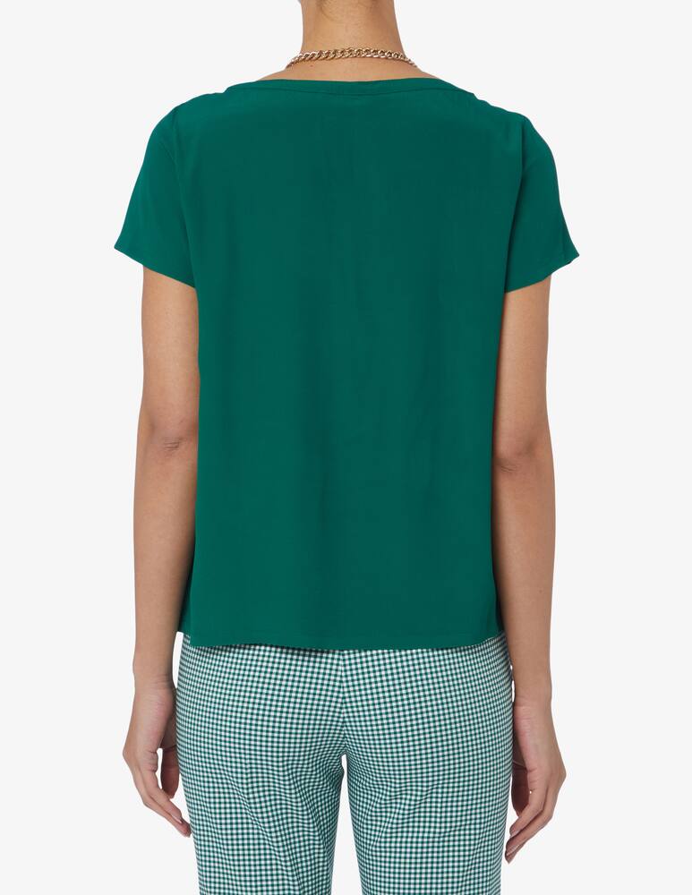 rinascente EMME Macigno silk blend blouse