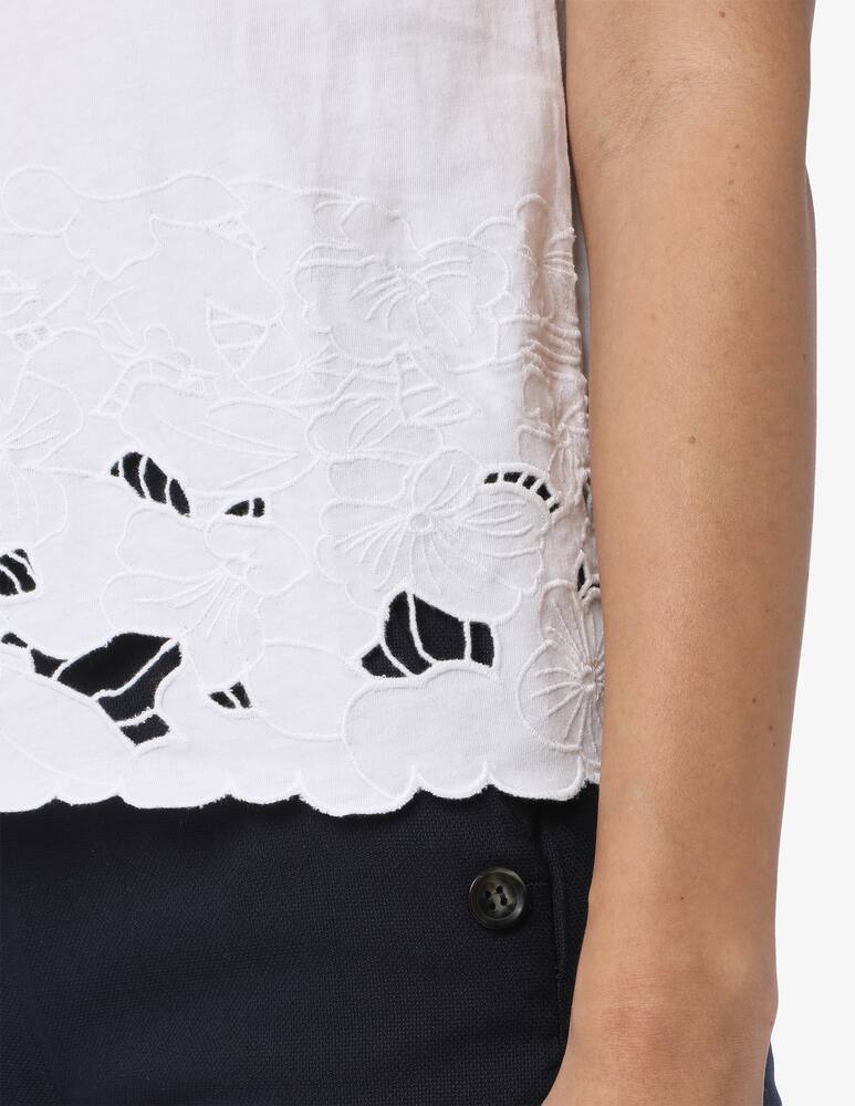 rinascente EMME Lente cotton t-shirt - White