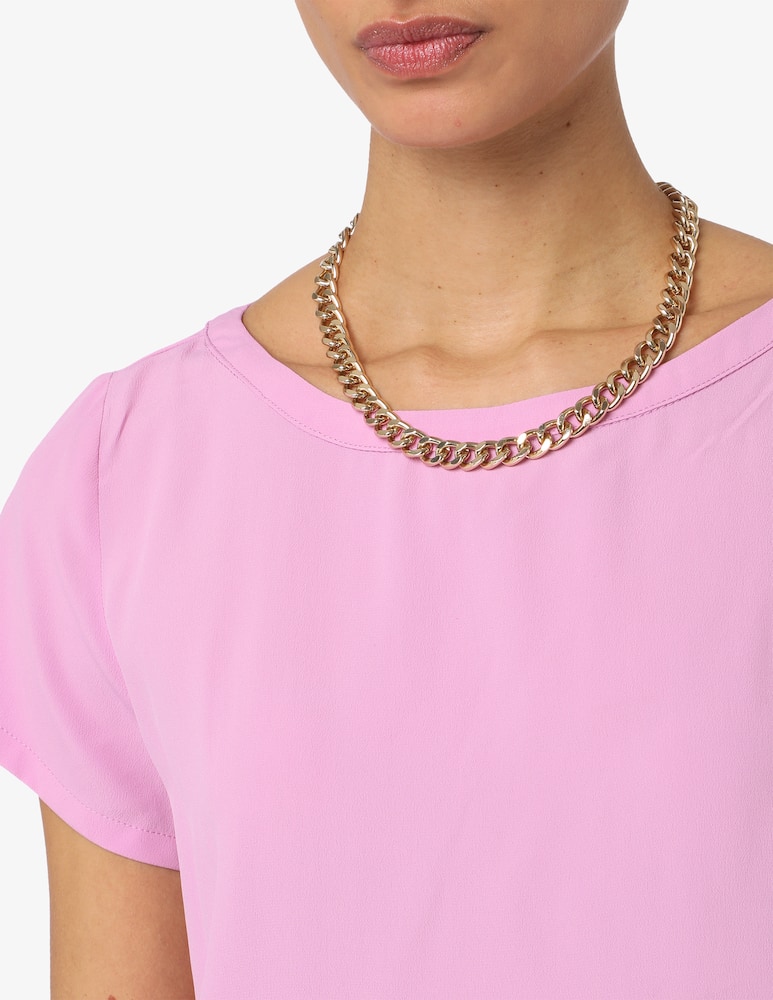 rinascente EMME Blusa in misto seta Macigno