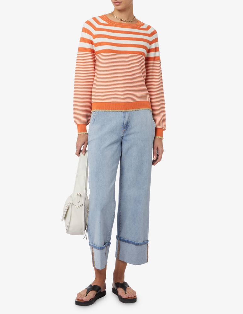 rinascente EMME Maglione a righe Anice