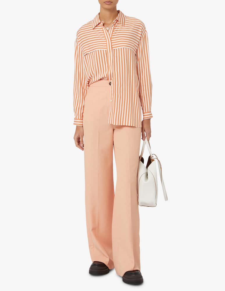 rinascente EMME Pantaloni a gamba larga Vico - Pesca