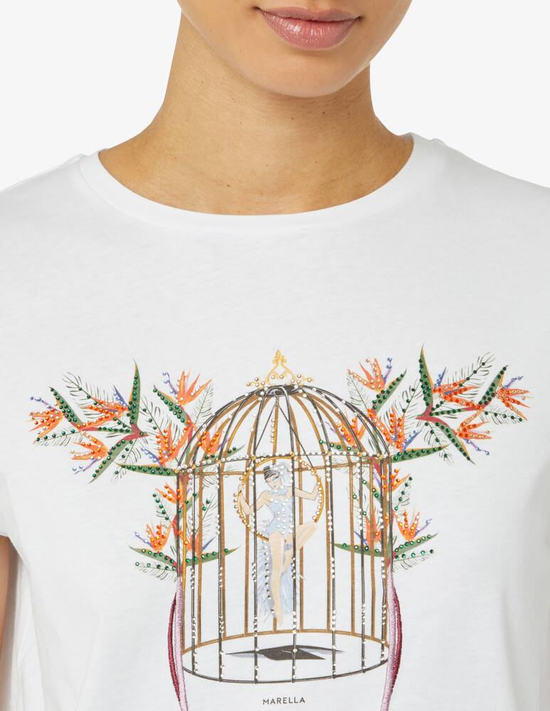 rinascente Marella T-shirt in cotone - Bianco
