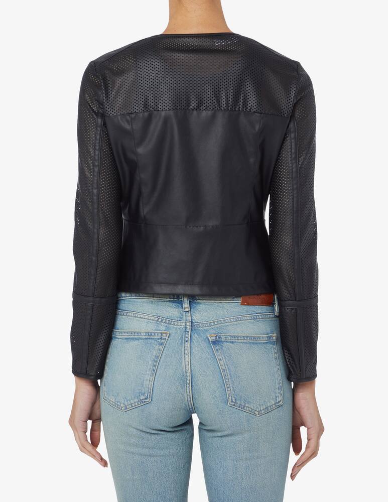rinascente Marella Editti faux leather jacket