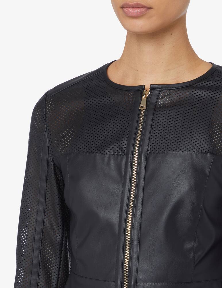 rinascente Marella Editti faux leather jacket