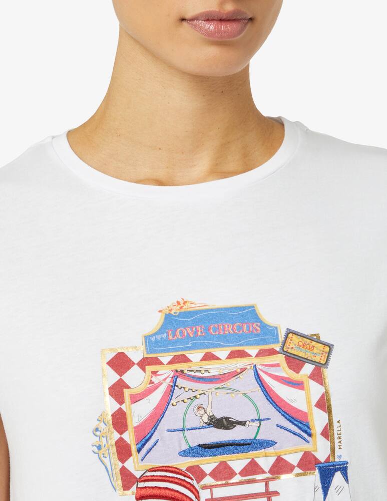 rinascente Marella T-shirt in cotone - Bianco