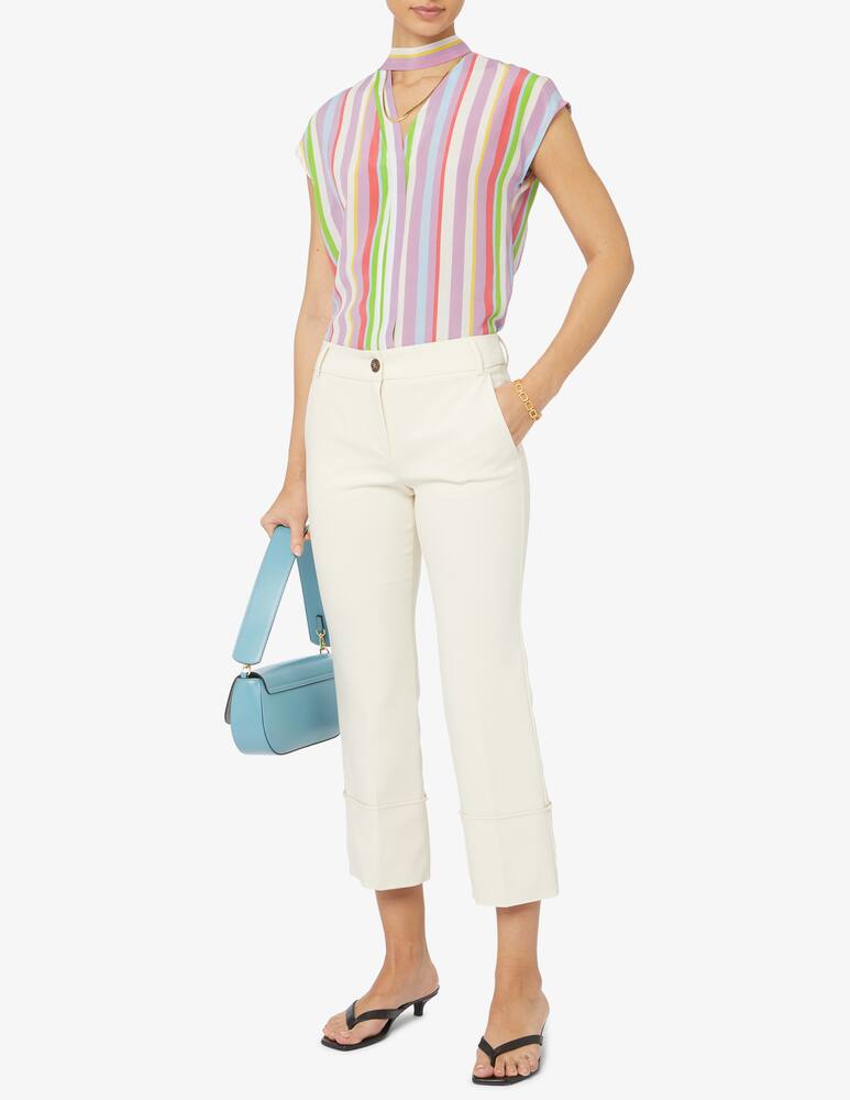 EMME Renania straight leg trousers - picture 2 EMME Renania straight leg trousers - picture 2