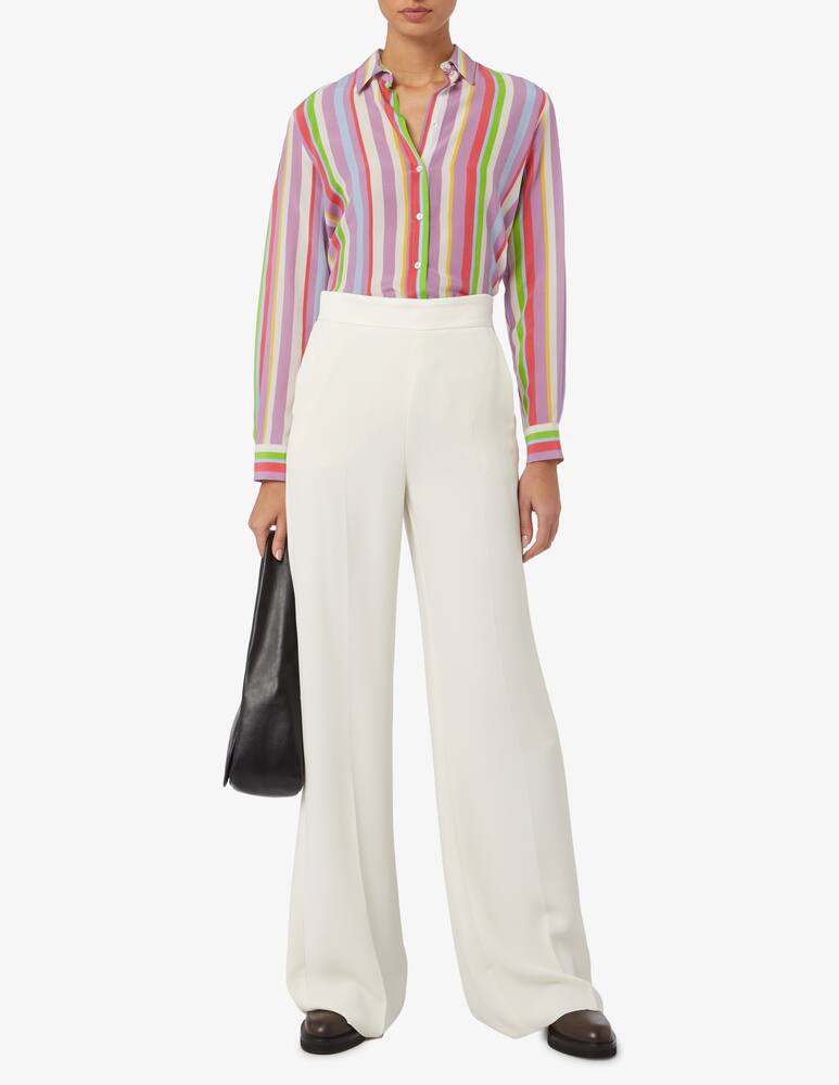 Marella Pantaloni palazzo a vita alta 365 Plata - immagine 2 Marella Pantaloni palazzo a vita alta 365 Plata - immagine 2